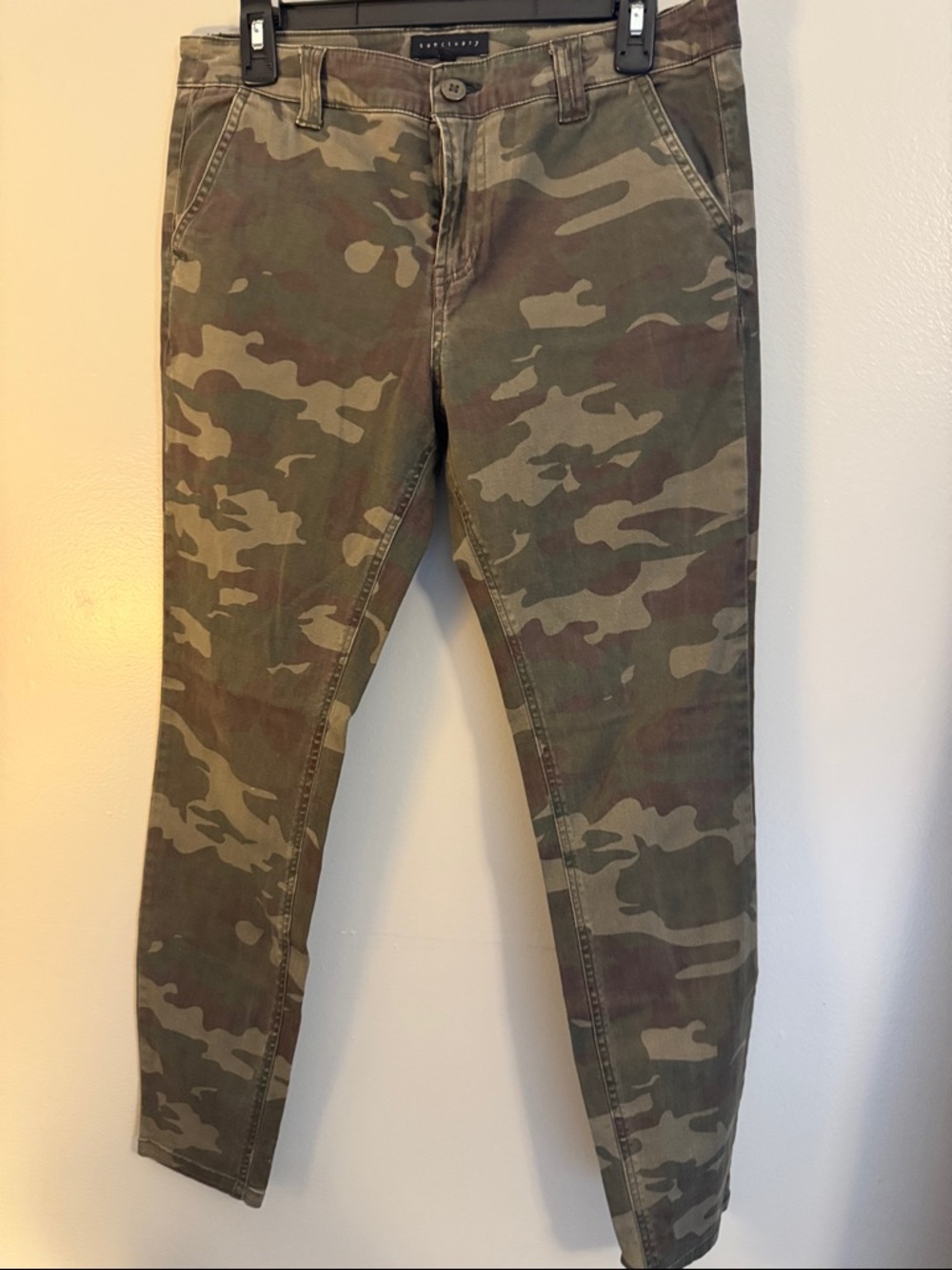 Camo Skinny Pants